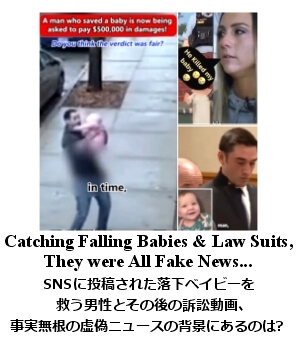 ベイビー・キャッチ、フェイク動画